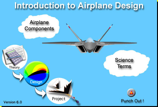 Program teaches students and novices airplane design science and engineering principles -- far better than WhiteBox